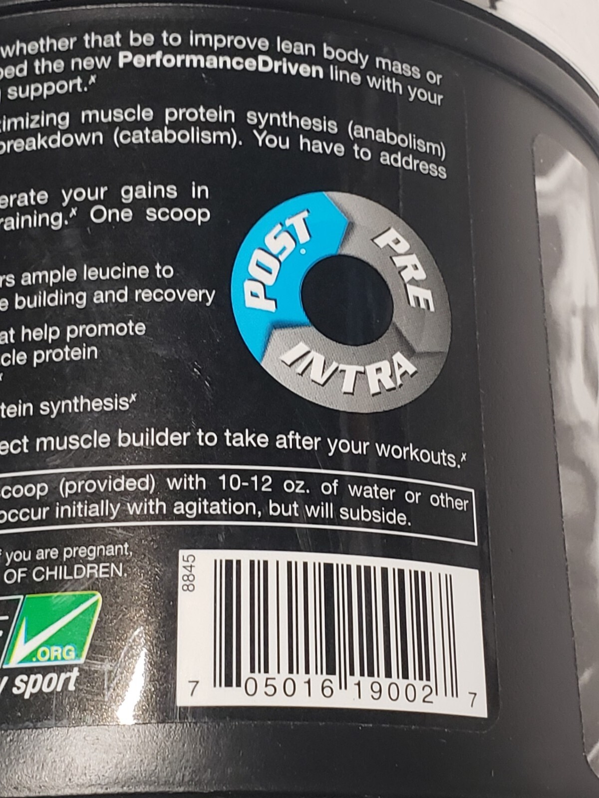 Dymatize Nutrition M.P.S Muscle Builder – Orange – 12 oz – 20 Servs – Exp 4/2025