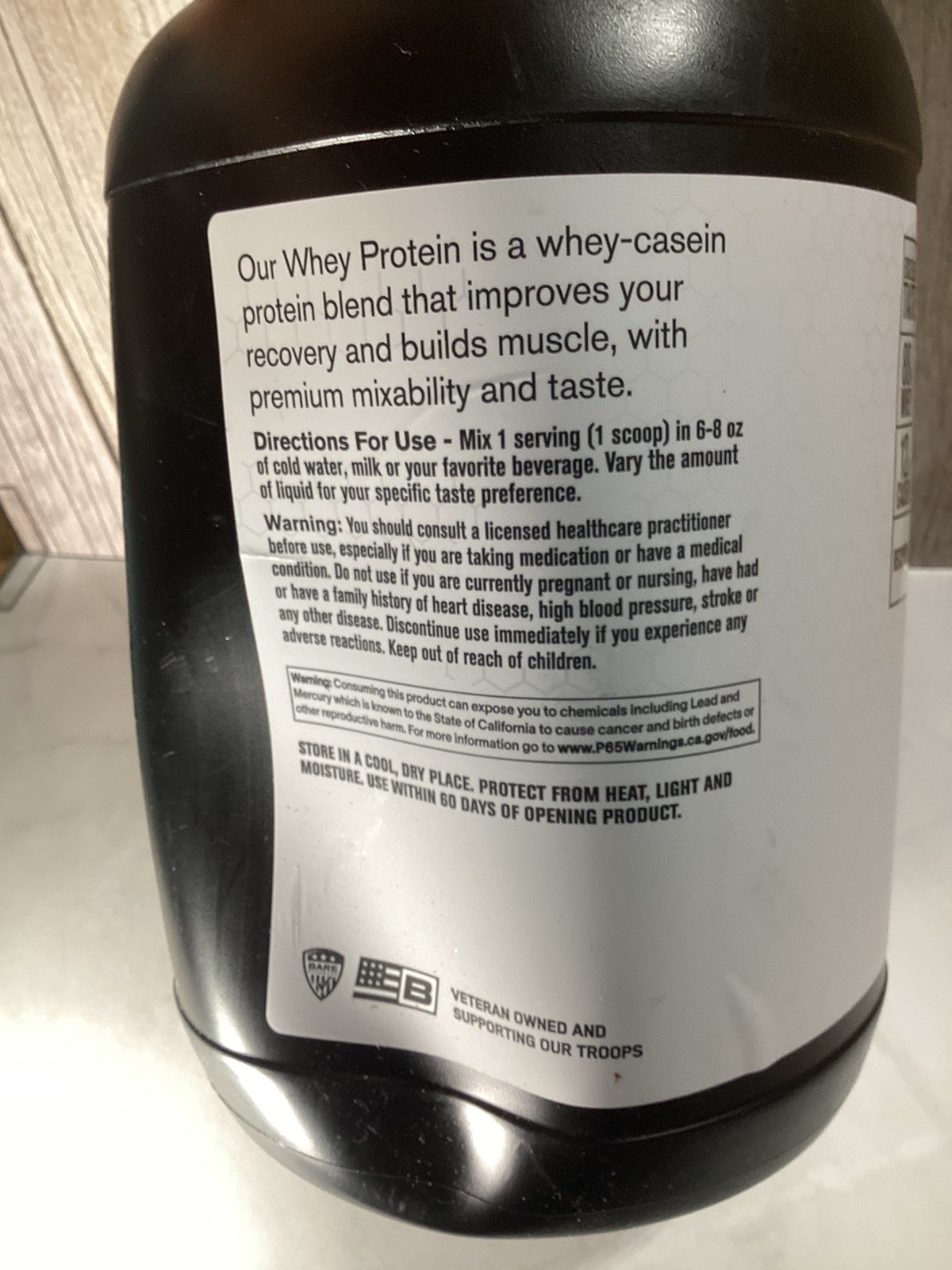 Bare Performance Nutrition,BPN Whey Protein Powder, Milk N’ Cookies, 25g