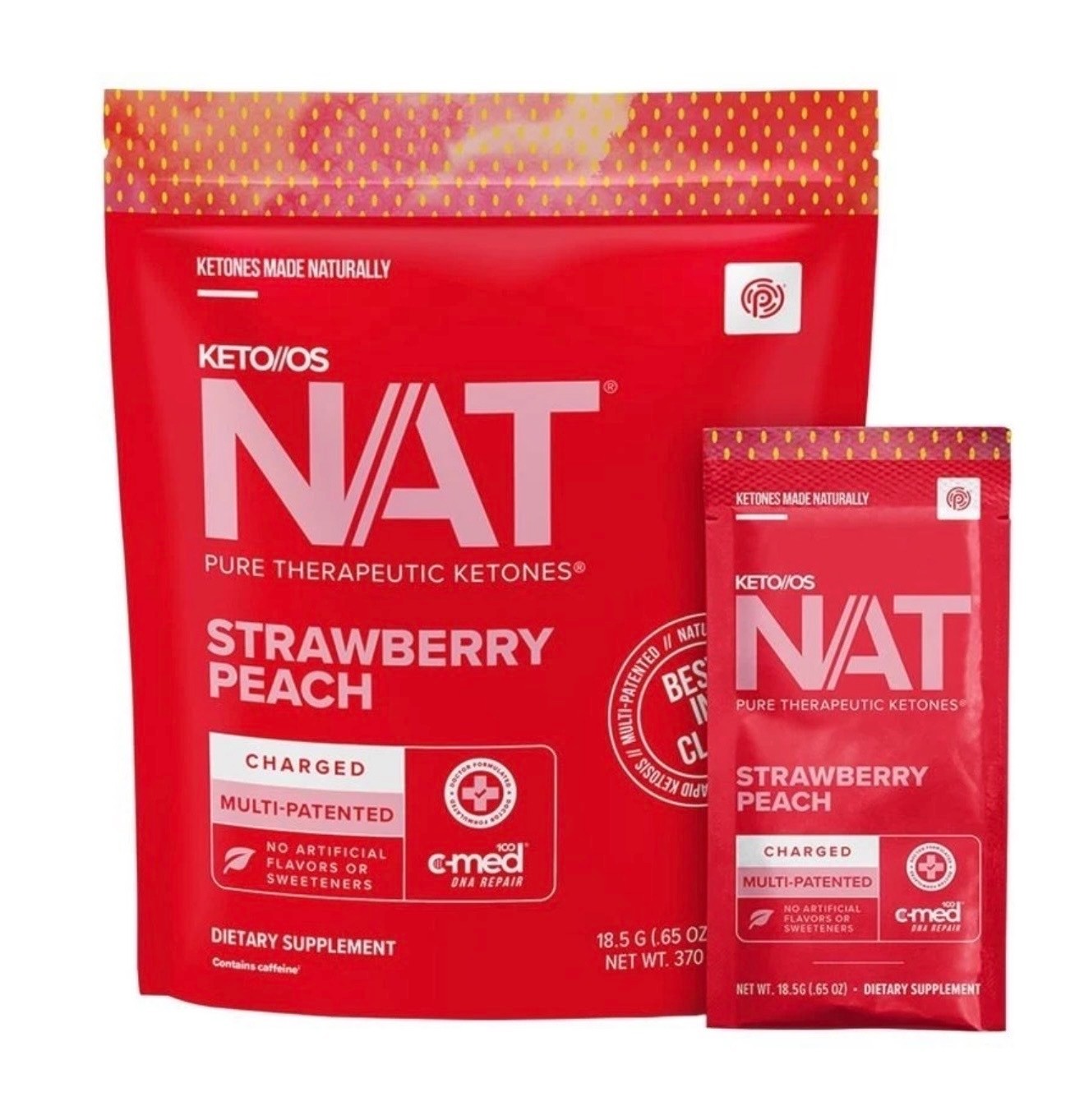 Pruvit KETONES Keto OS NAT 5, 10, 20 Packs Charged /Free Shipping /Exp 2027+