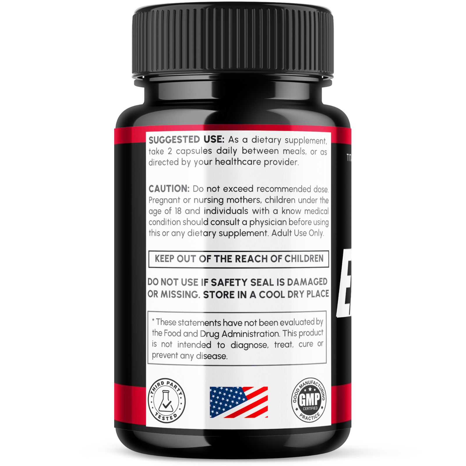 (2 Pack) Erecpower for Men, Erec Power Advance Male Support Pills (120 Capsules)