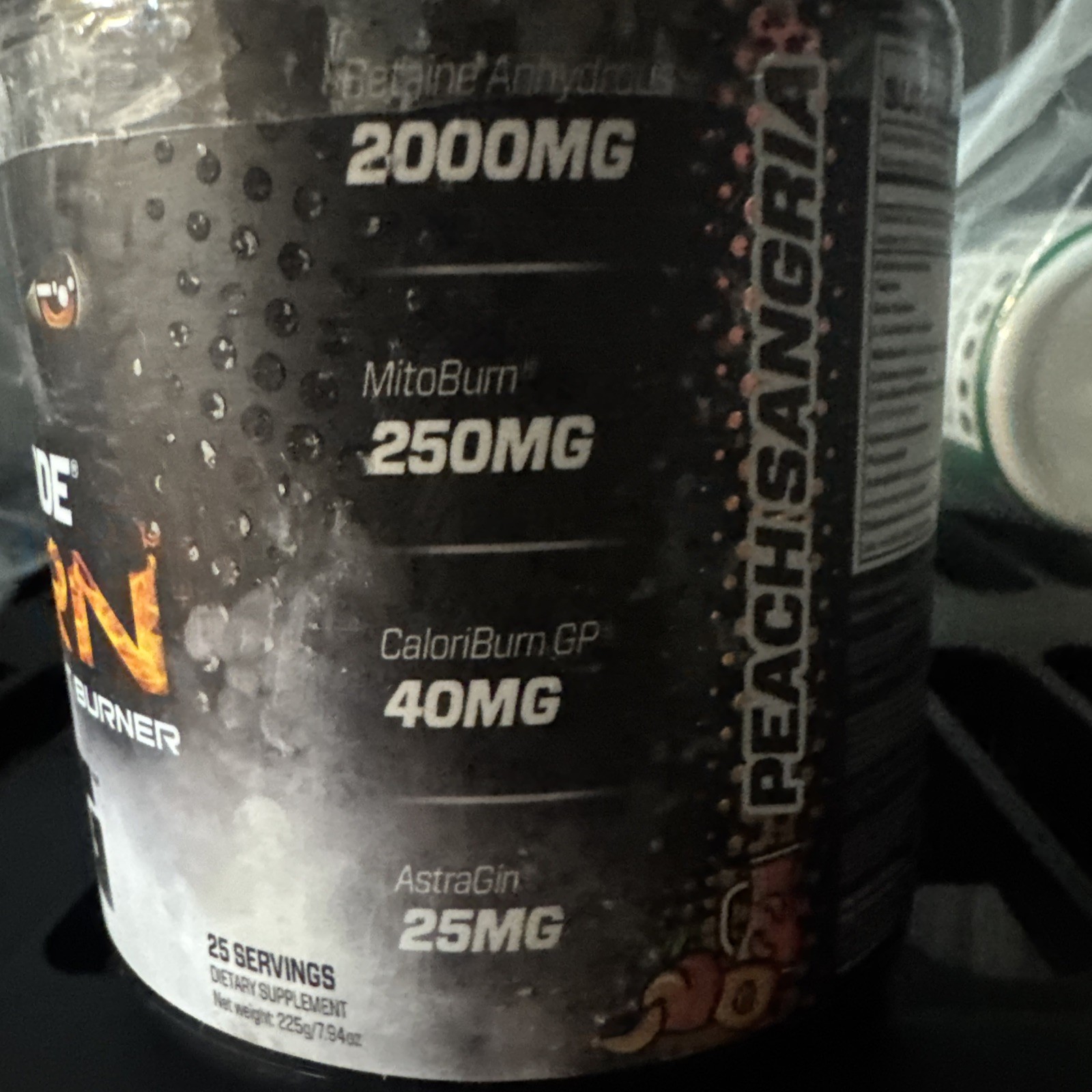 Lot of 2 Beast Pre Workout Peach Sangria Kong Energy Fat Burner 7.9 oz Exp 12/26