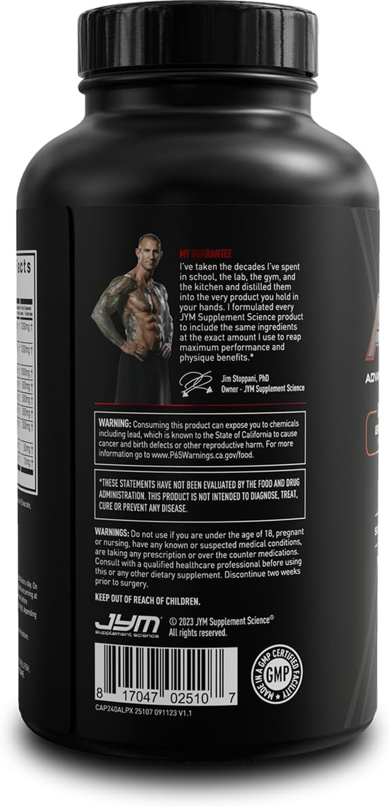 Alpha JYM X Advanced Testosterone Booster – Vitality, Optimization, DHEA, Ashwag