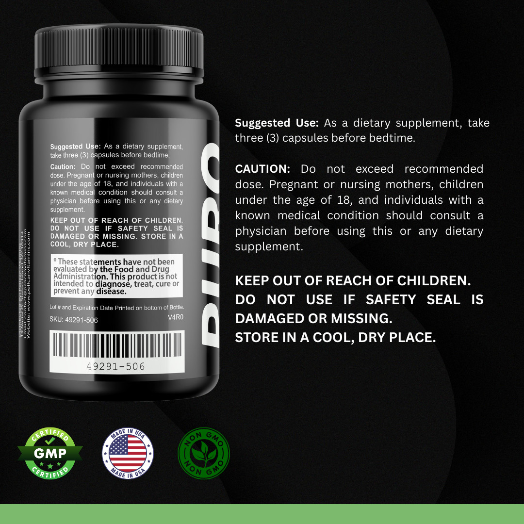 PURO- Bodybuilding & Weight Support- 2 Bottles- 180 Capsules