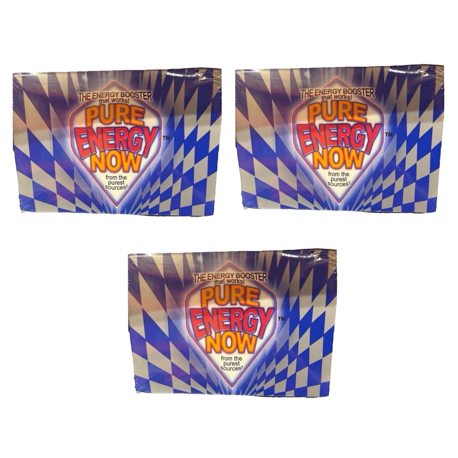 Energy Now Pure Supplements 72 Packs 3 Pills In Each Pack 3 Boxes