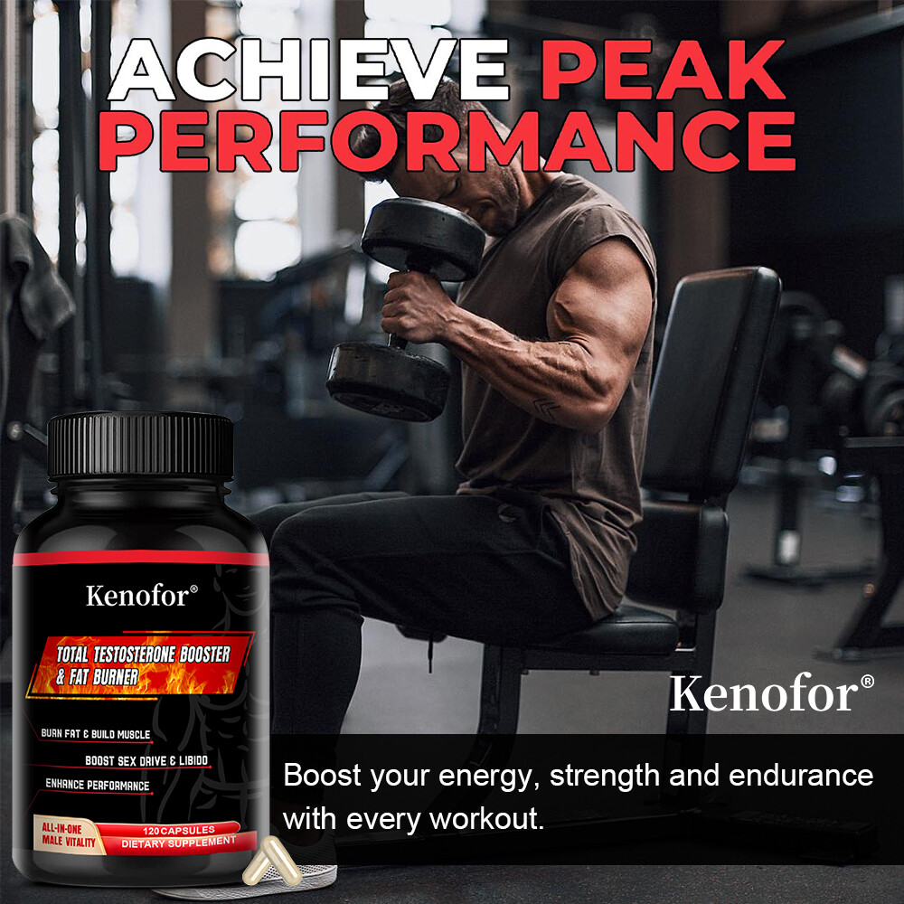 Total Testo Booster,Enhance Stamina, Performance & Endurance,Increase Libido