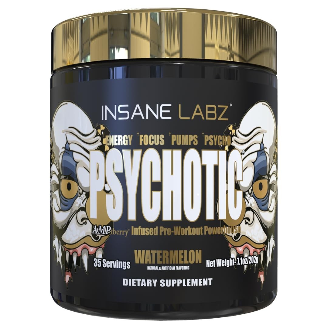 Insane Labz Gold Pre Workout Supplement 35 Servings Energy Focus Pumps