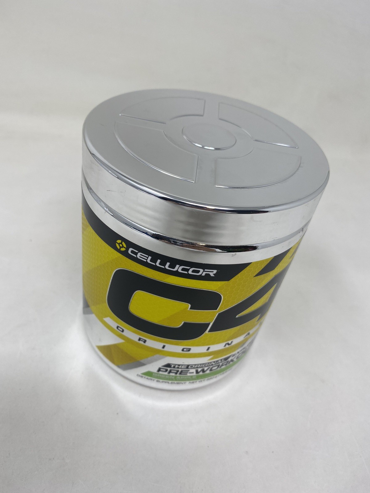 C4 Original Green Apple 60svg By Cellucor 390g 12.8 oz New Exp 3-27
