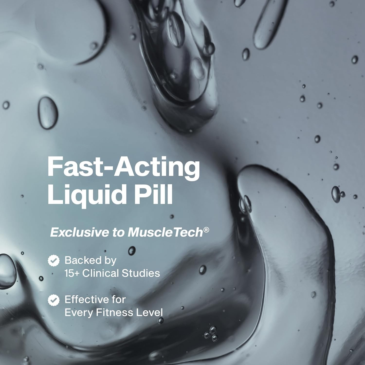 MuscleTech Clear Muscle 84 Liquid Capsules Each (Pack of 3)