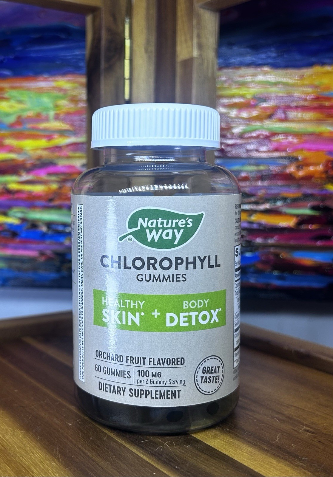 Nature’s Way Chlorophyll Gummies -60 Gummies- – Exp 07/31/2026- NEW SEALED