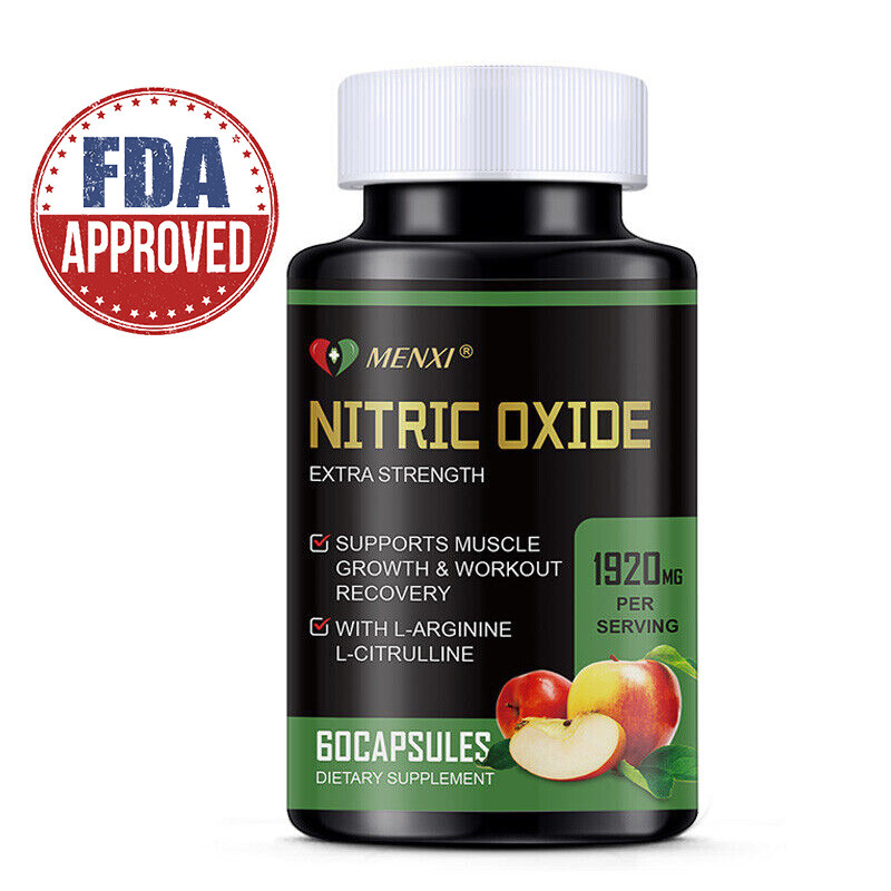 MX Nitric Oxide & L-Arginine Supplement 1920mg – 60pcs Blood Flow & Energy Boost