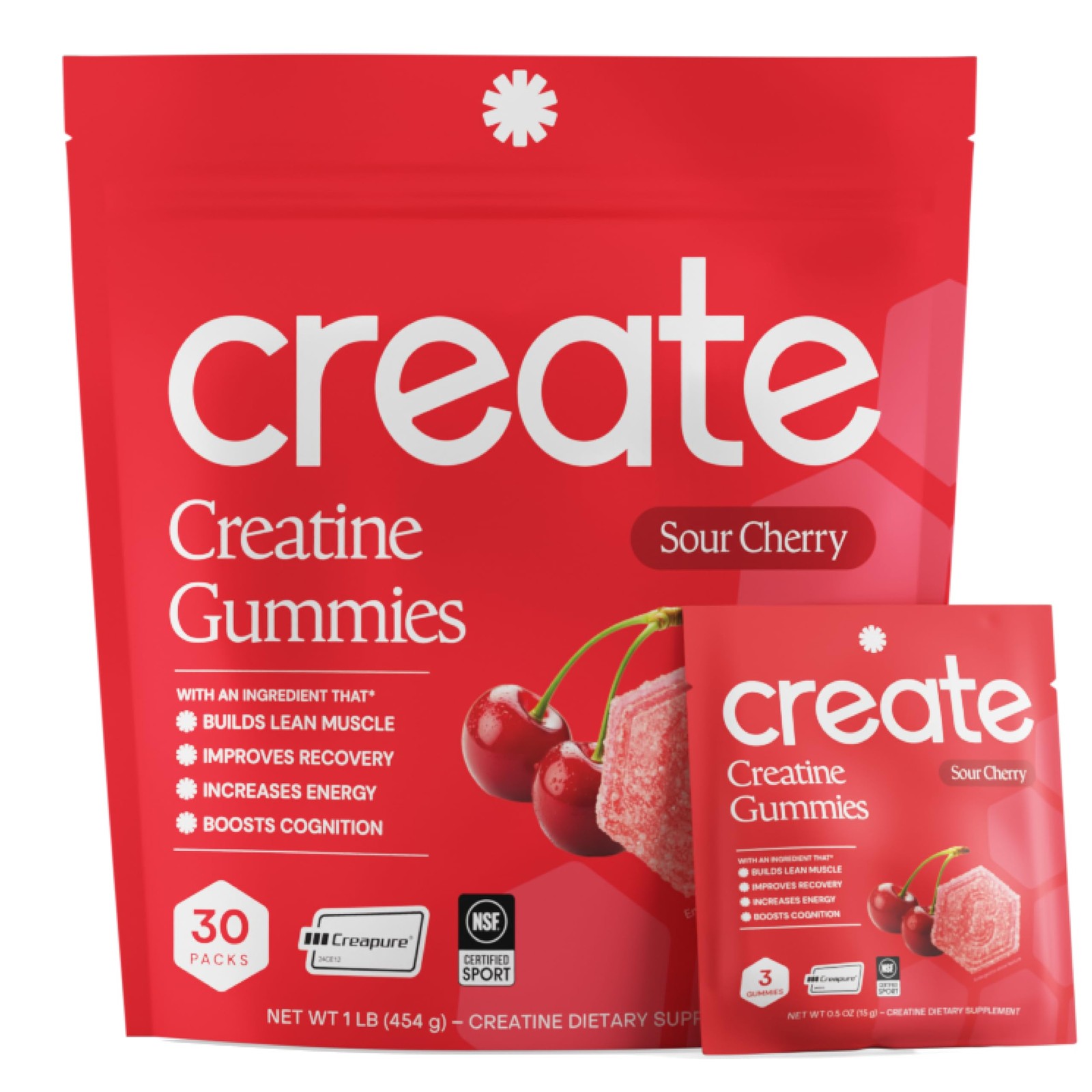 Creatine Gummies for Men & Women – NSF Certified, Made with Creapure Creatine…