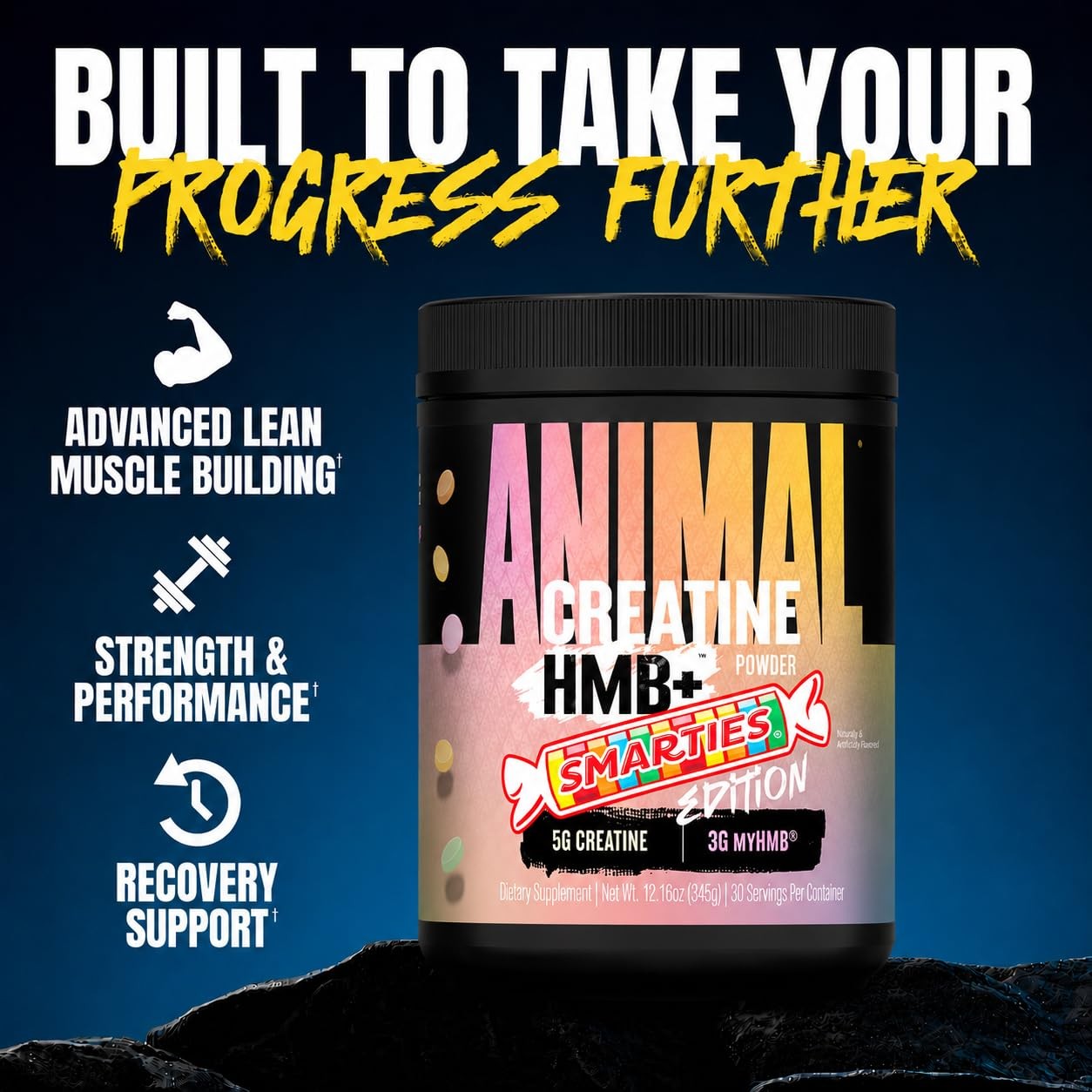Creatine HMB Powder x Smarties – 3g myHMB + 5g Creatine Monohydrate Powder wi…