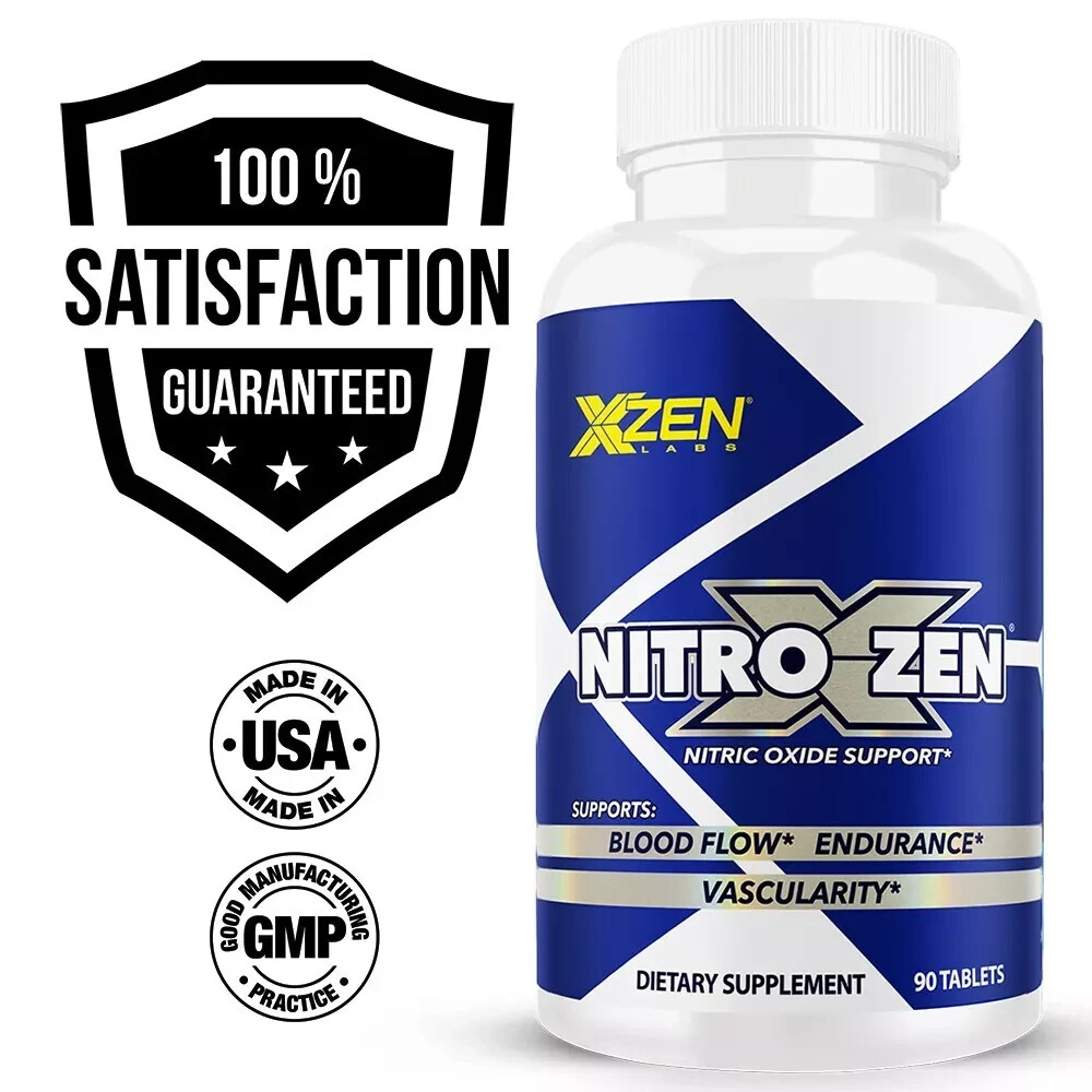 Nitric Oxide Booster Supplement – L-Arginine, L-Citrulline 2210mg Snap 90 pills