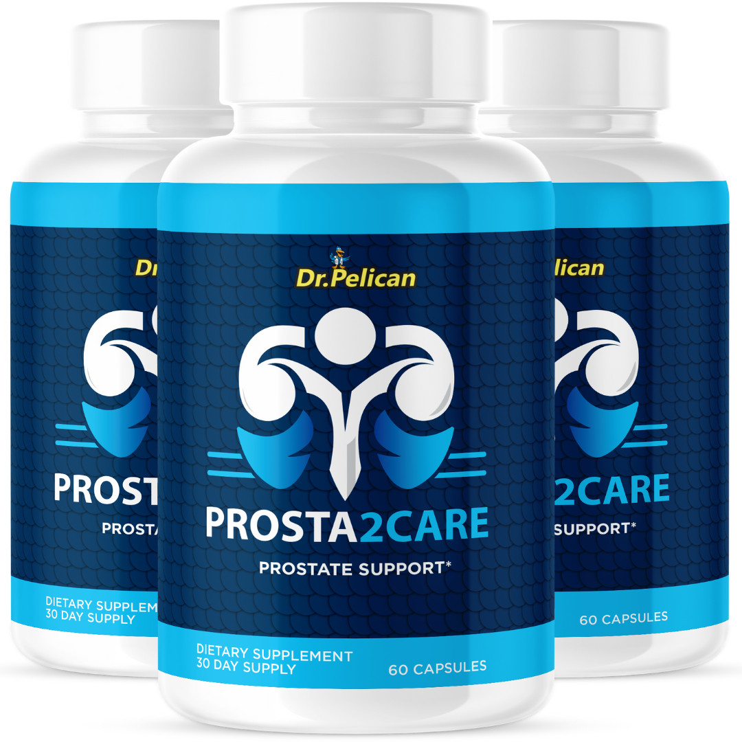 Prosta2Care- Prostate Support- 3 Bottles- 180 Capsules