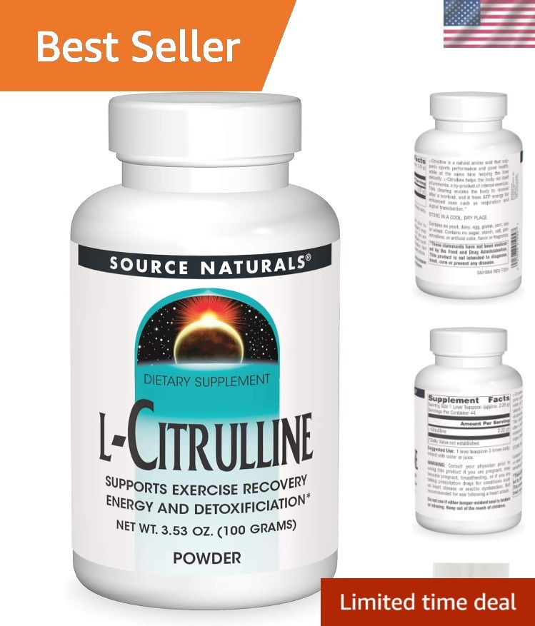 L-Citrulline Powder – Detox & Energize Your Athletic Recovery (100g)