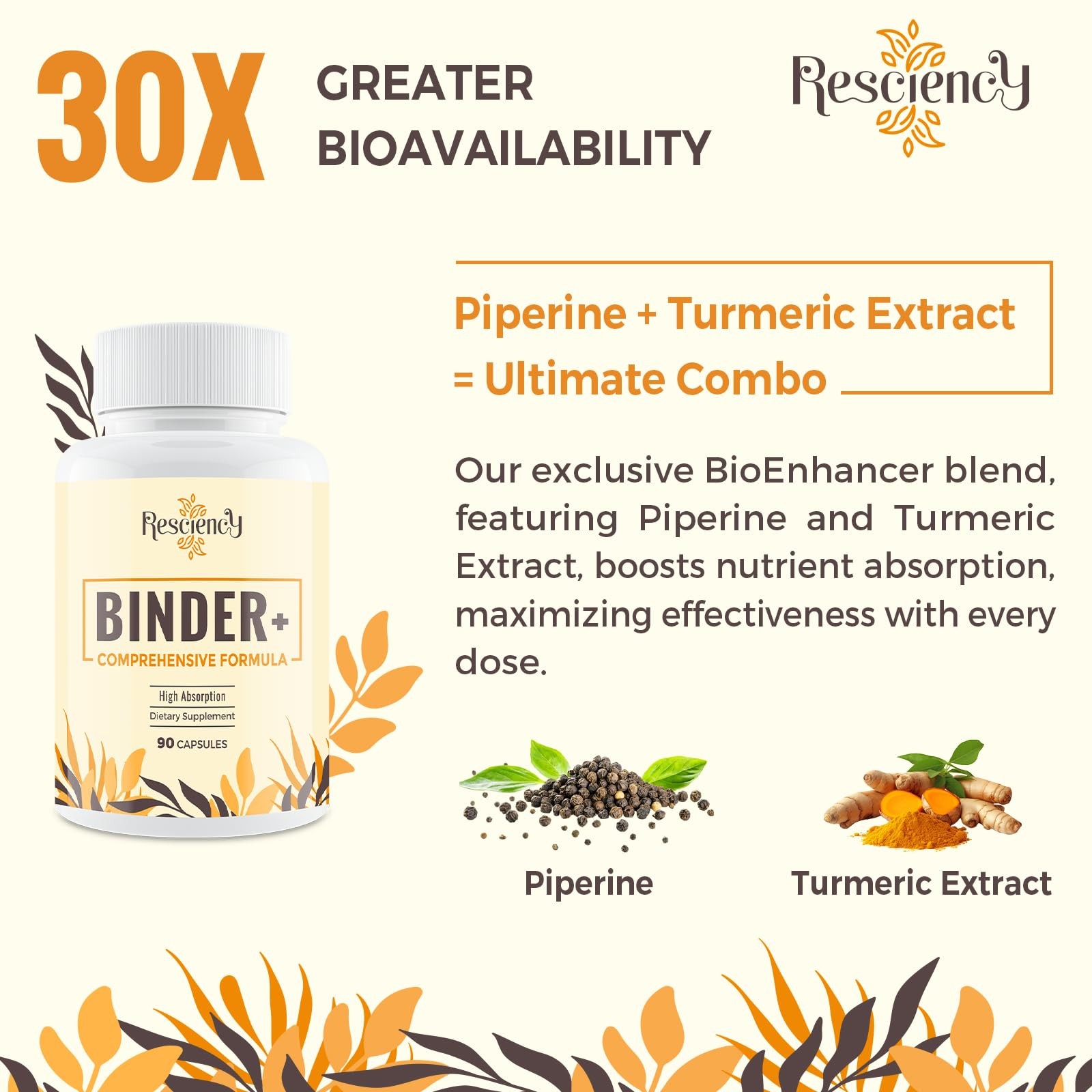 Detox Binder Supplement – Activated Charcoal, Zeolite, Bentonite Clay, Milk This