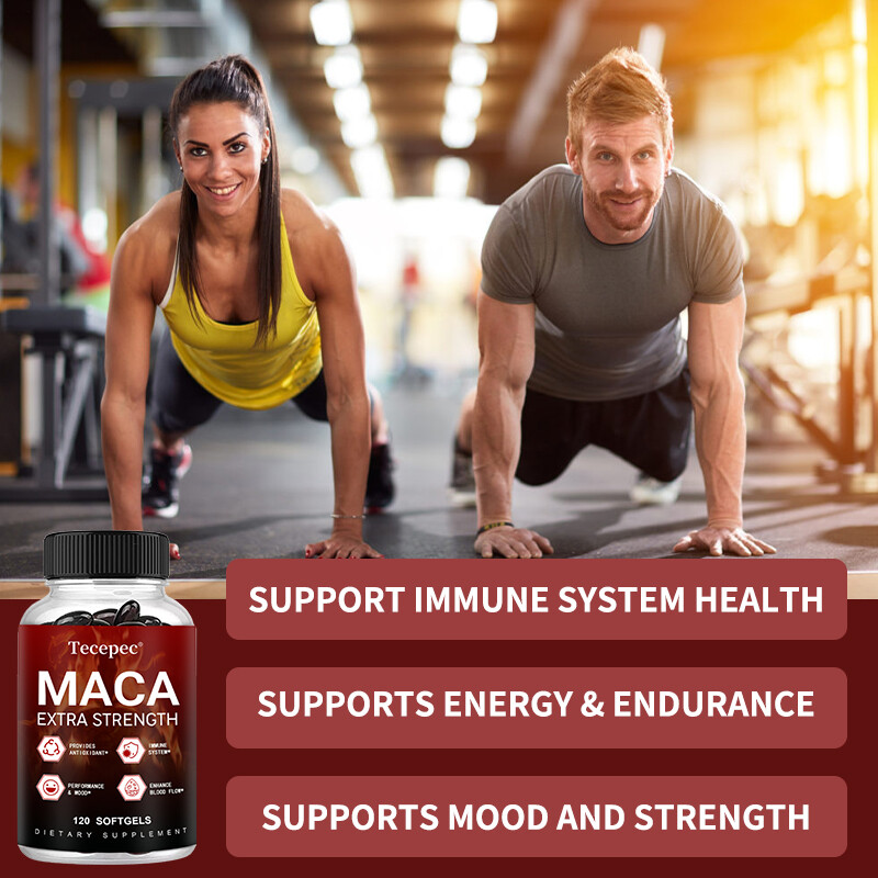 Maca – Extra Strength Testosteron Boosting Formula for Men , Stamina Support