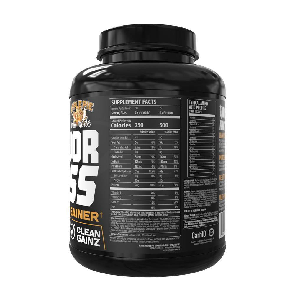 Major Mass™ Lean Mass Gainer Protein – Apple Pie