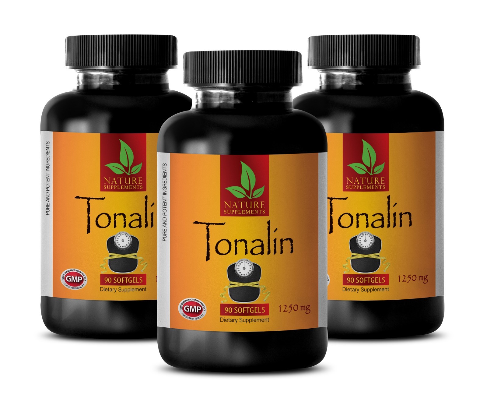 fat burner pills – TONALIN 1250mg – sport supplements – 3 Bottles 270 Softgels