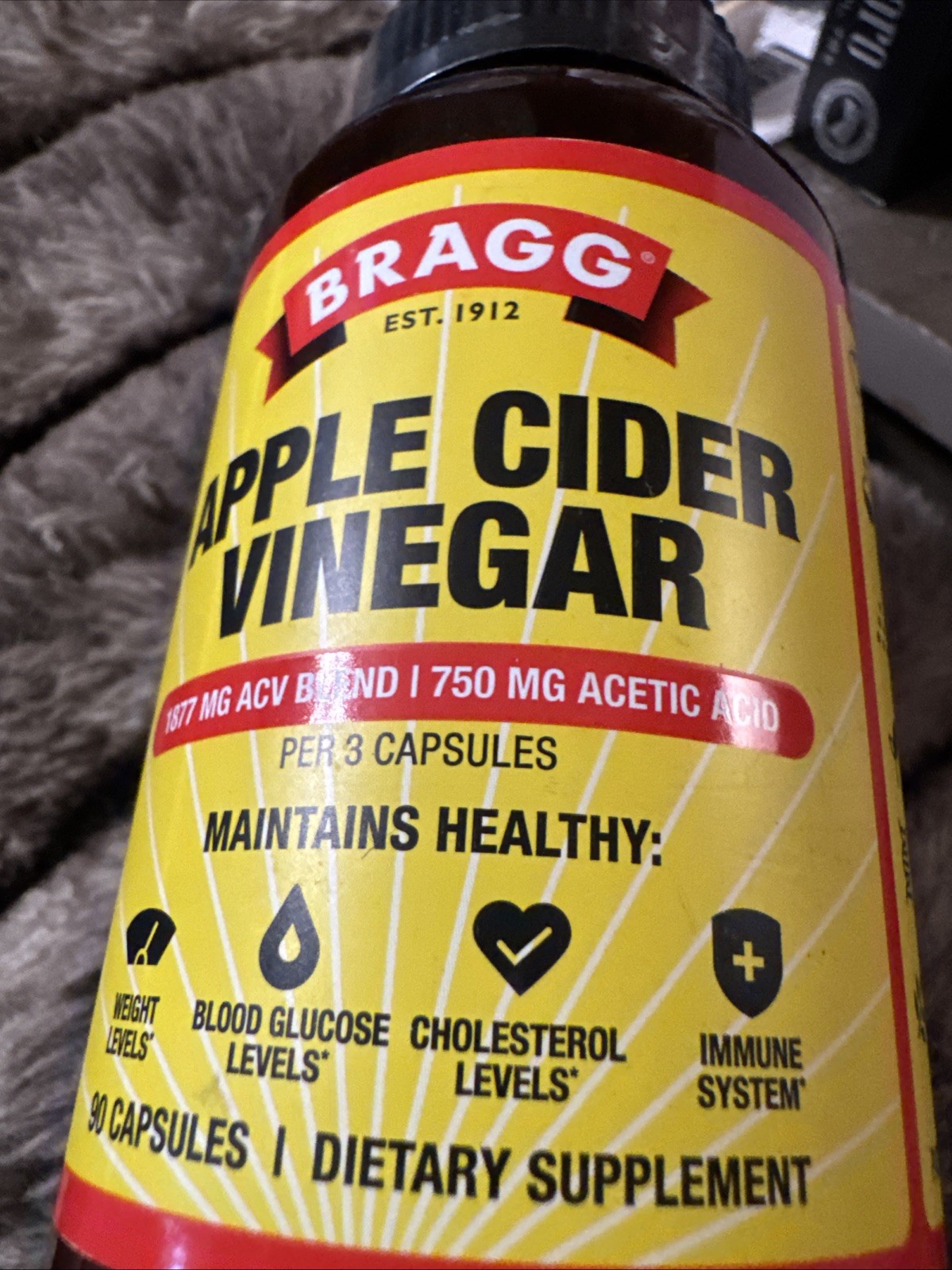 Bragg Apple Cider Vinegar 90 Capsule