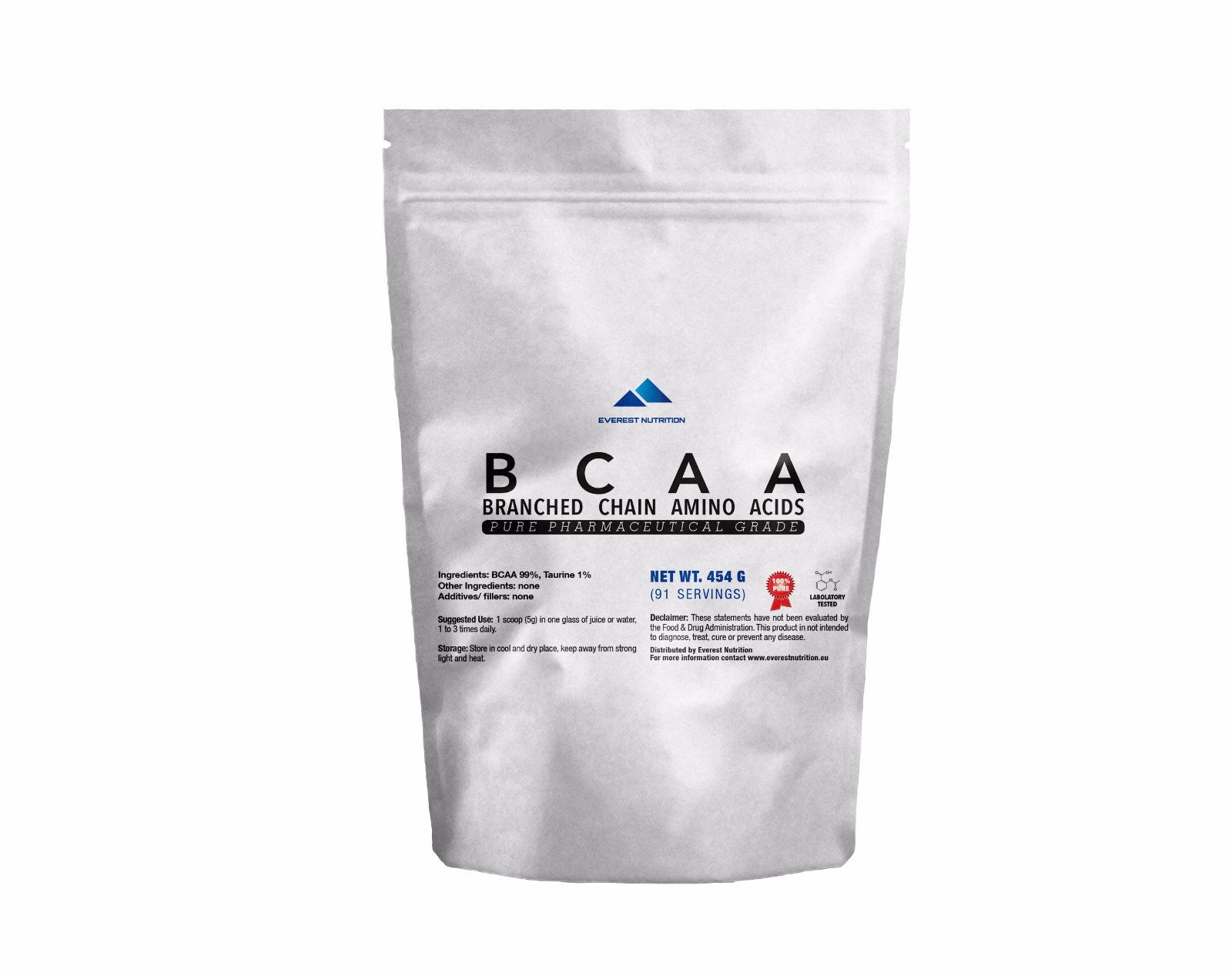 BCAA 2:1:1 Powder – Branched Chain Amino Acids for Muscle, Strength & Recovery