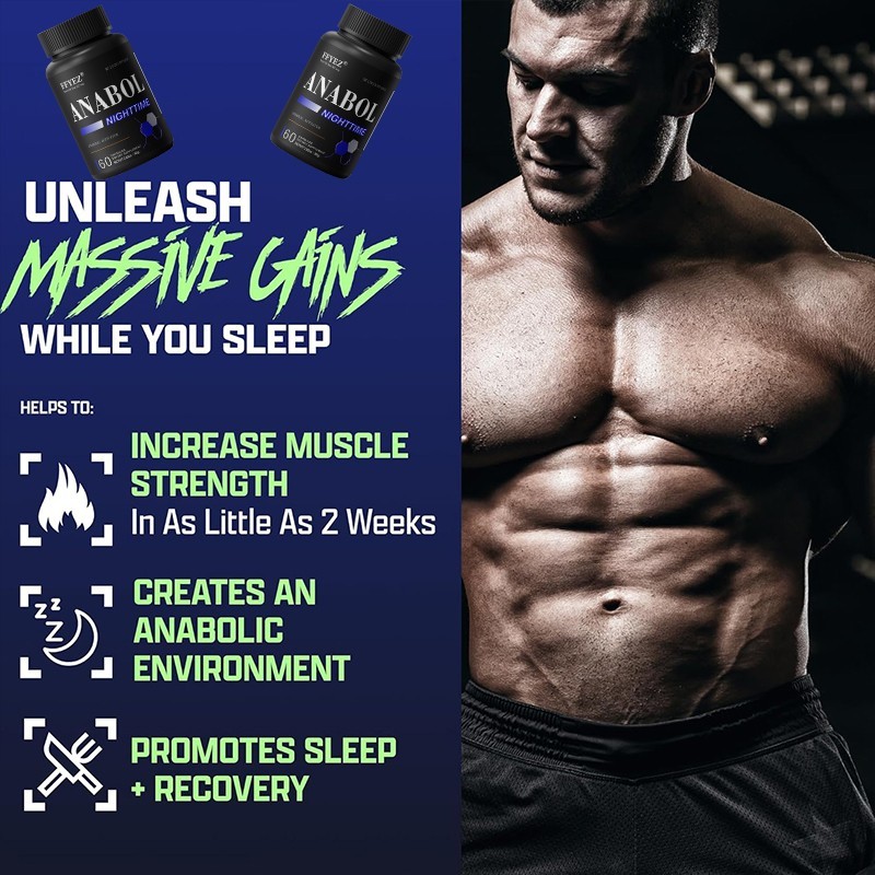 ANABOL Nighttime Muscle Builder – Massive Gains While You Sleep | Fast Recovery