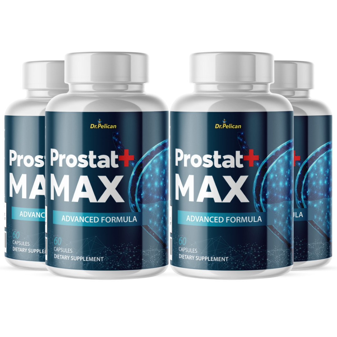 Prostat+ Max- Prostate Support- 4 Bottles- 240 Capsules