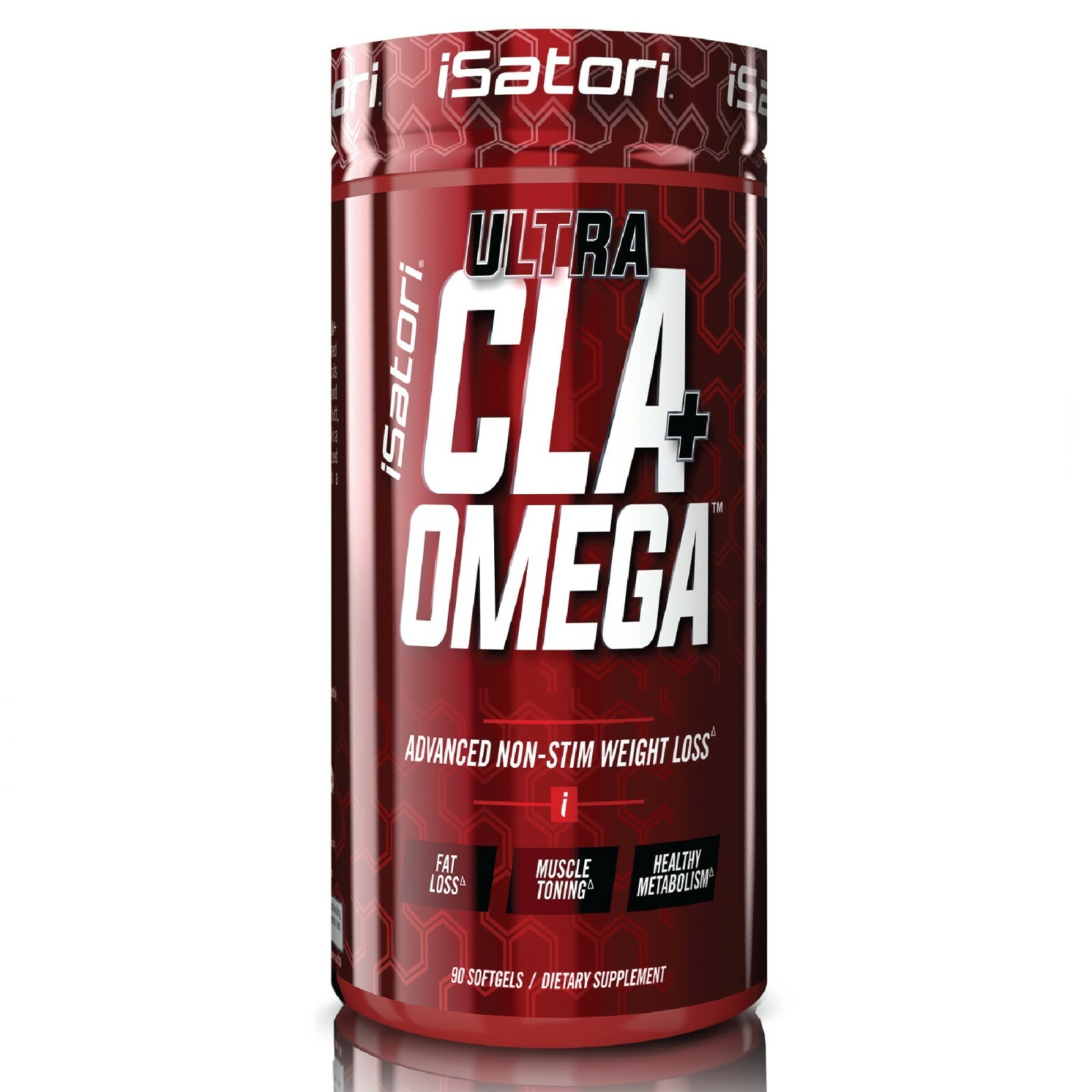 iSatori Women’s Fit & Tone Stack-Whey Van, Lipo-Drex, L-Carn (Berry) , CLA/Omega