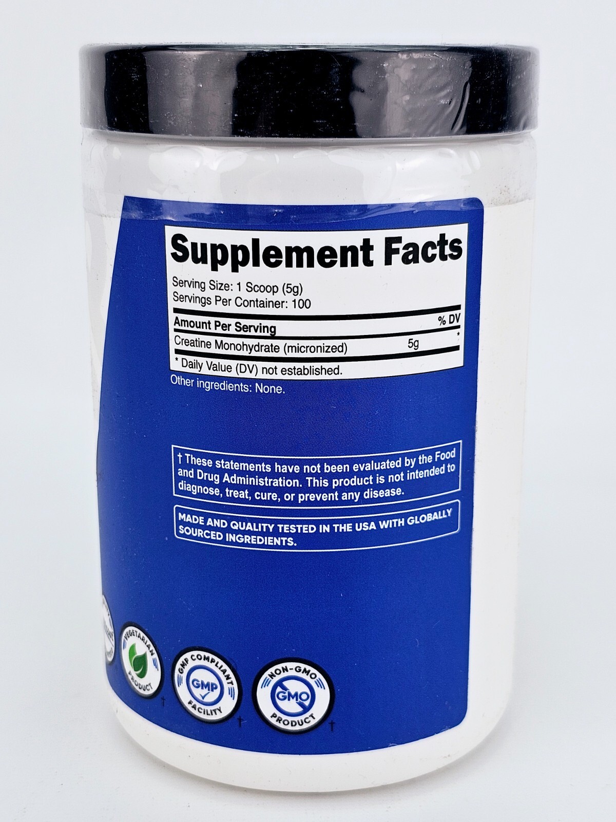 Nutricost Creatine Monohydrate Micronized Unflavored 100 Servings 17.9 oz BB1/27