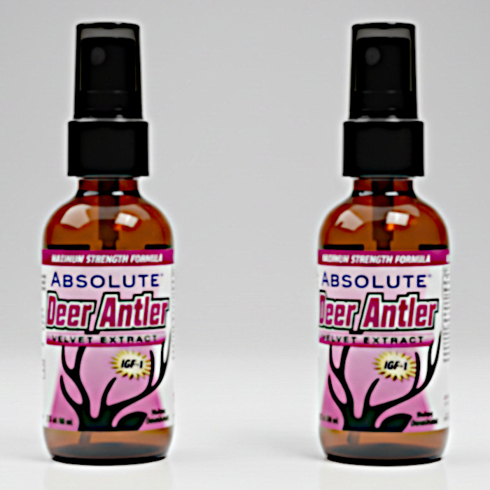 Absolute Nutrition – Deer Antler Velvet Extract (Pack of 2) – 2 fl. oz