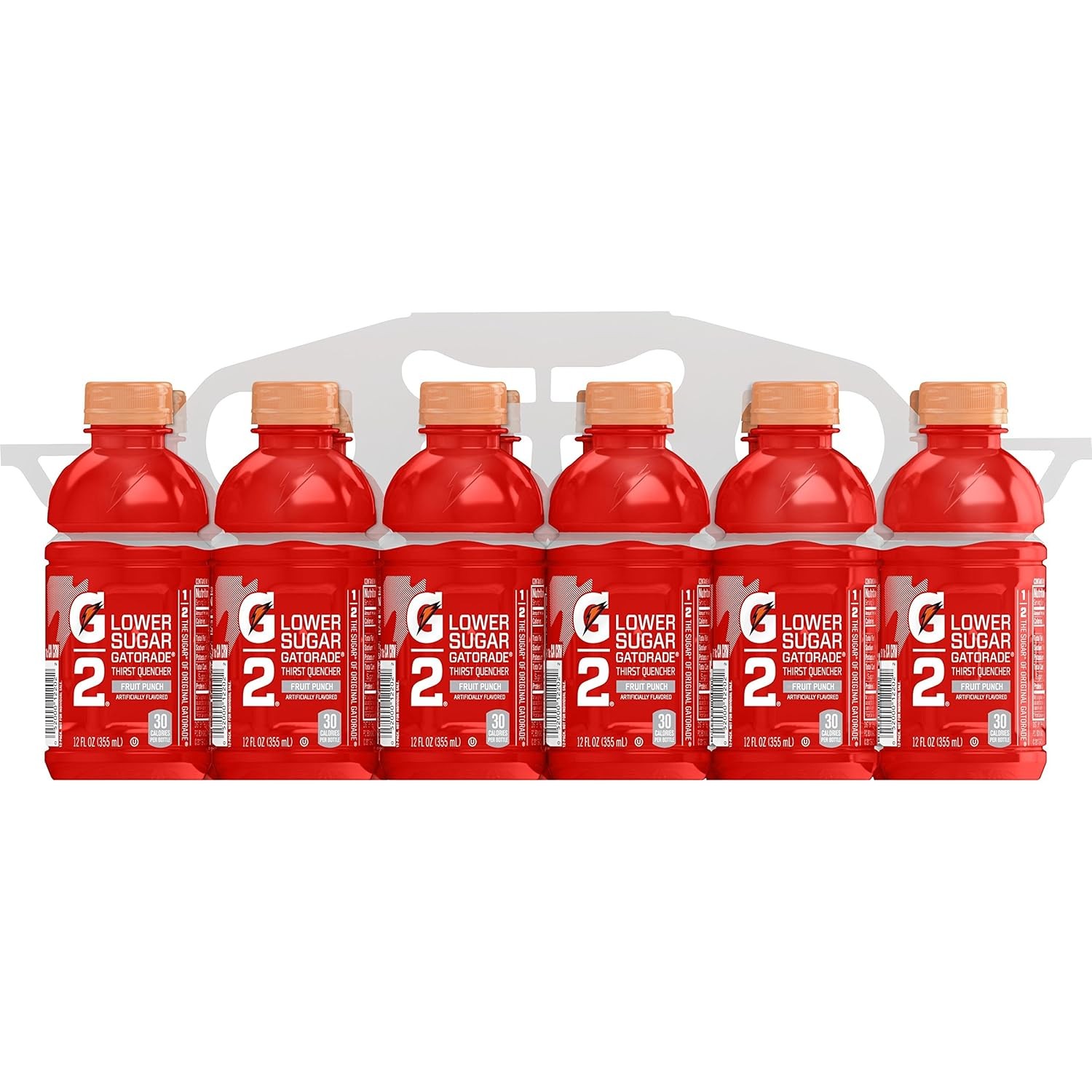 Gatorade G2 Thirst Quencher Sports Drink, Fruit Punch, 12 Fl Oz (Pack of 12)
