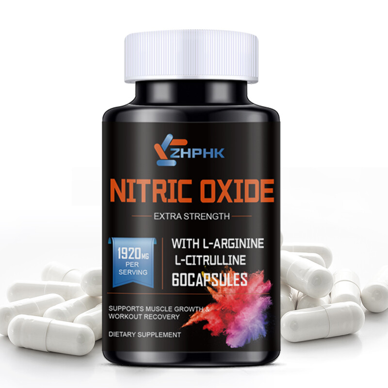 Nitric Oxide Booster L-Arginine, L-Citrulline 1920mg 240 Caps HIGHEST POTENCY