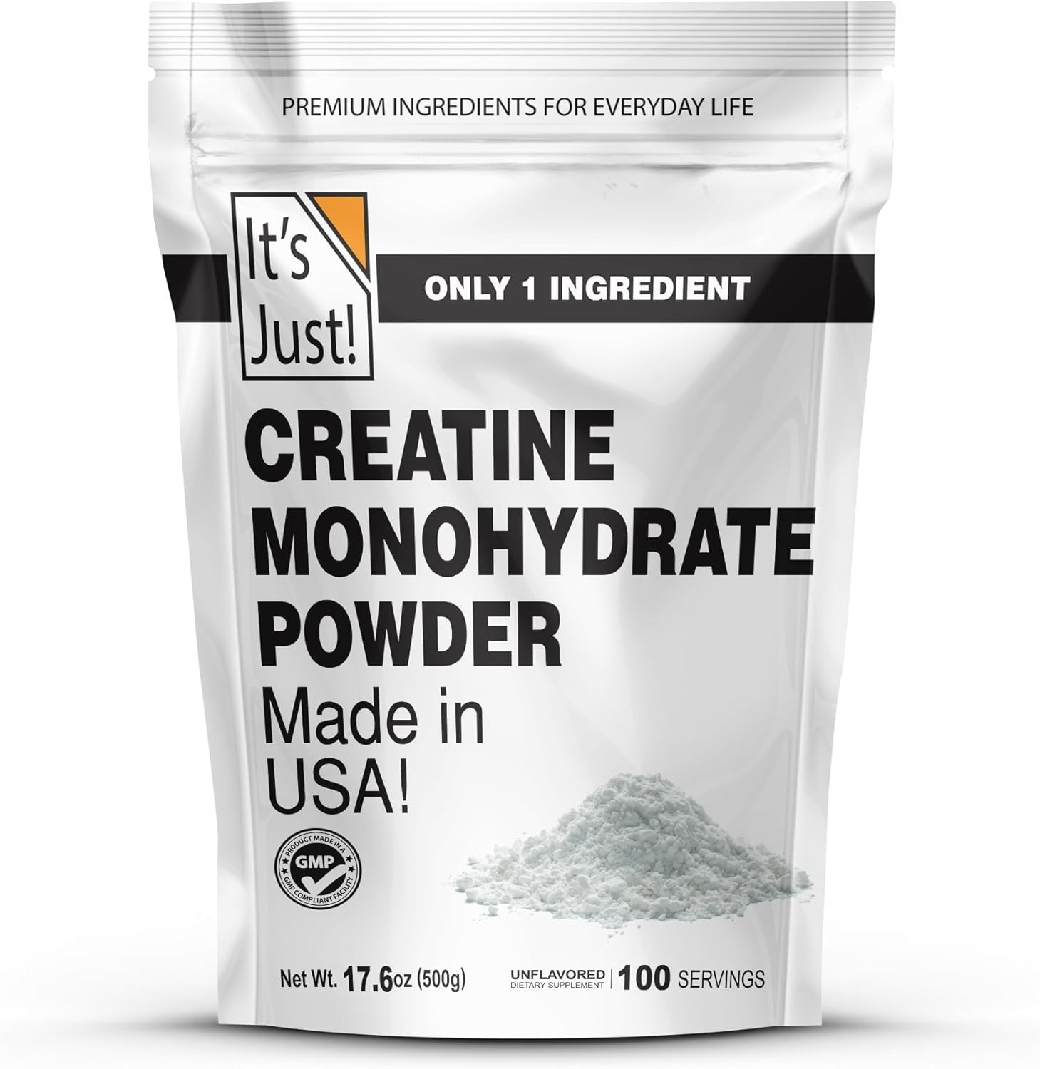 Creatine Monohydrate Powder, Pure Creatine Powder, , 3rd Party Lab Tested, 5g…