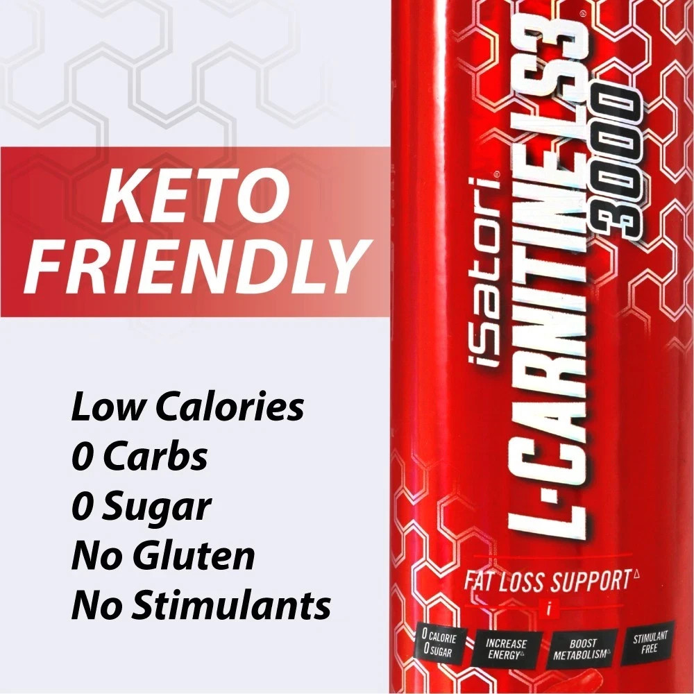 L-CARNITINE LS3 3000 Fat Loss-Metabolism (32 Servings) PACK OF 2
