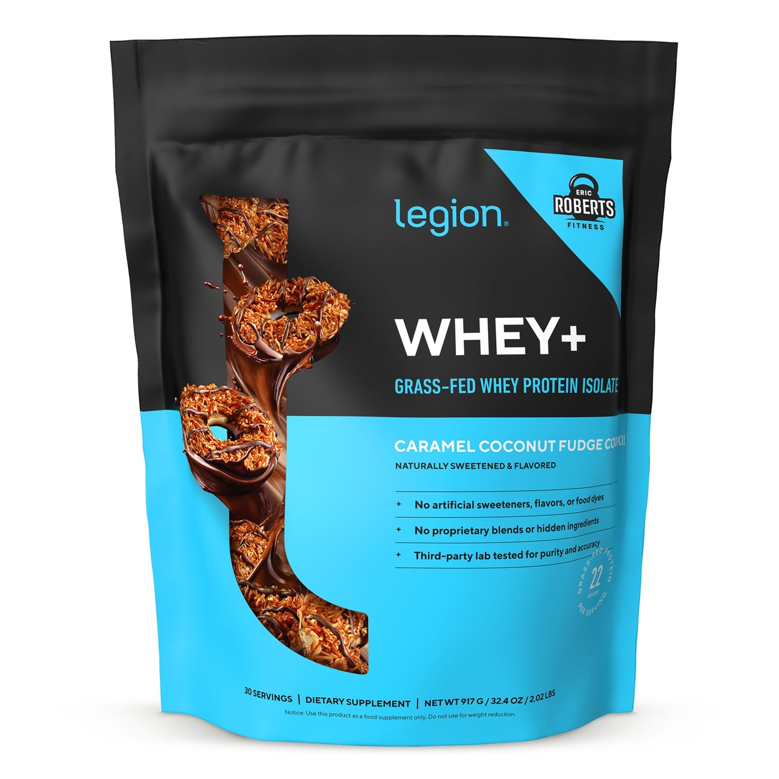 LEGION Whey+ Protein Whey Isolate from Grass Fed Cows Whey Protein Isolate P…