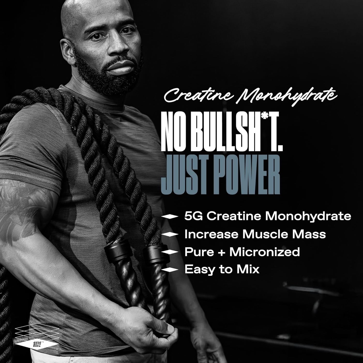 ONE of ONE Micronized Creatine Monohydrate Mix by Mayweather – Unflavored – 400g