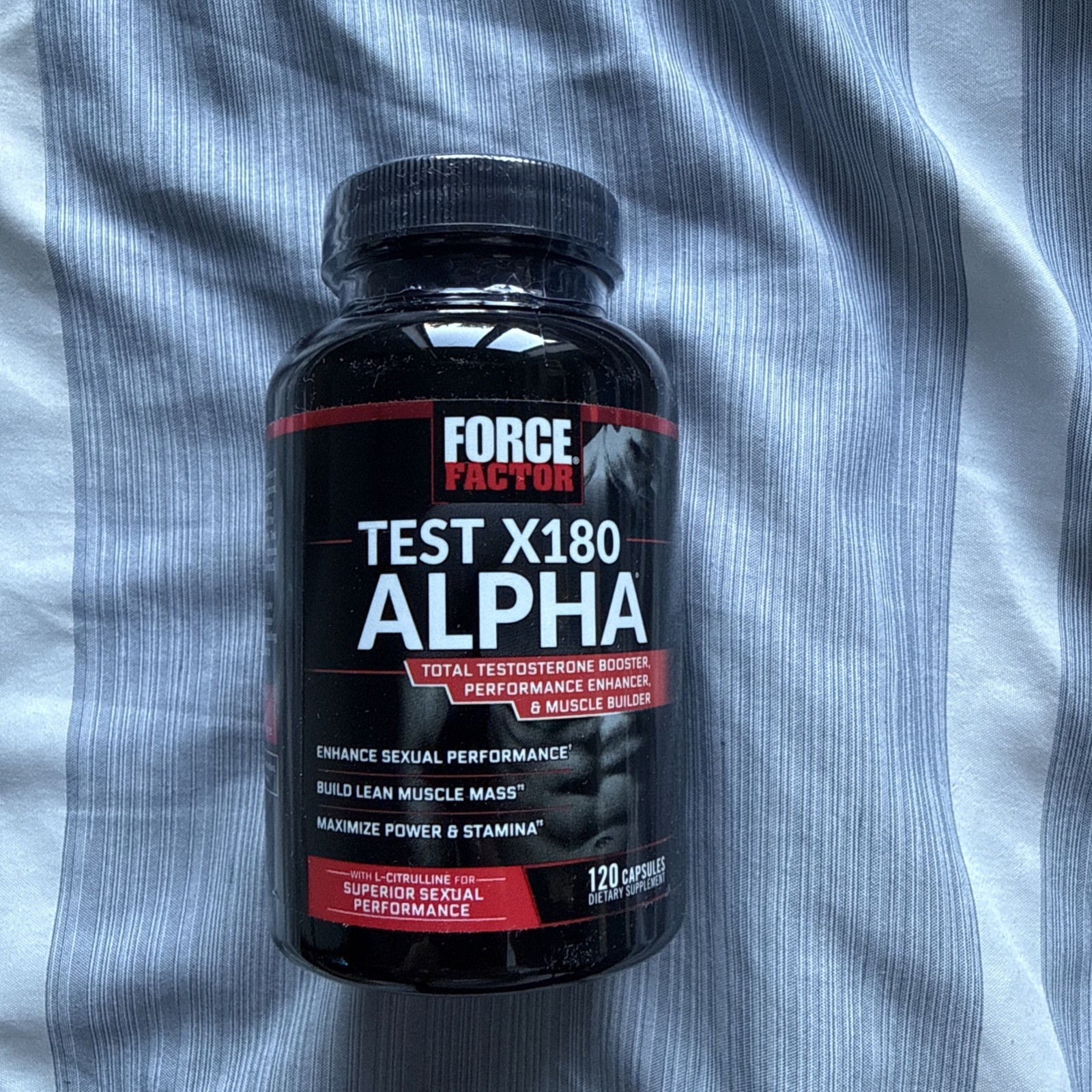 Test X180 Alpha®, 120 Capsules READ DESCRIPTION