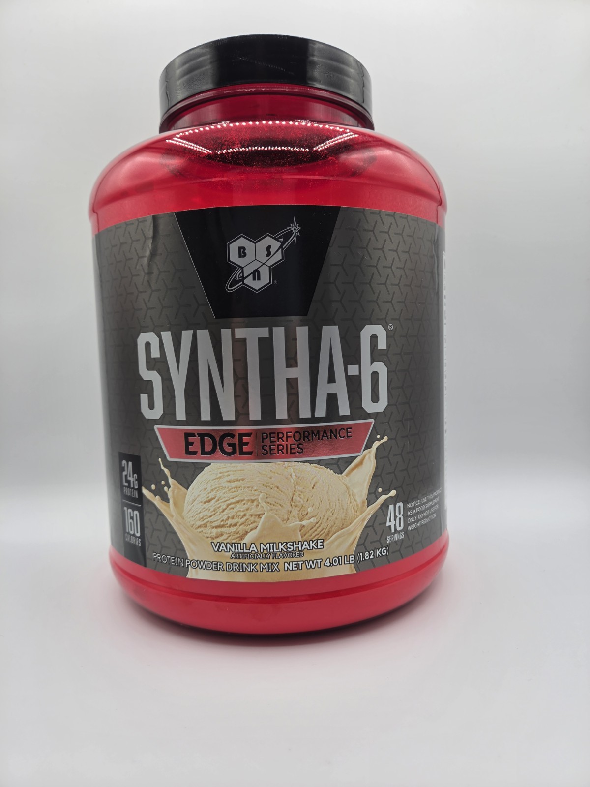 Syntha-6® Edge, Protein Powder Drink Mix, Vanilla Milkshake, 4.01 LB ~NEW/SEALED