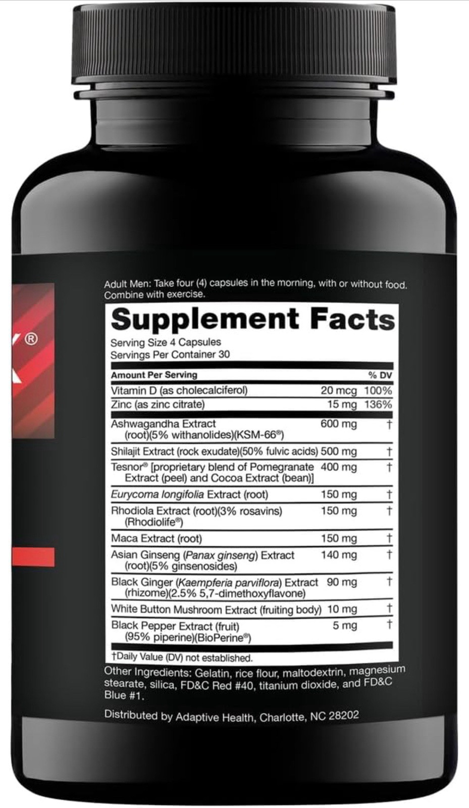Nugenix Maxx 120 Caps Ultra Premium Hardcore Testosterone Booster