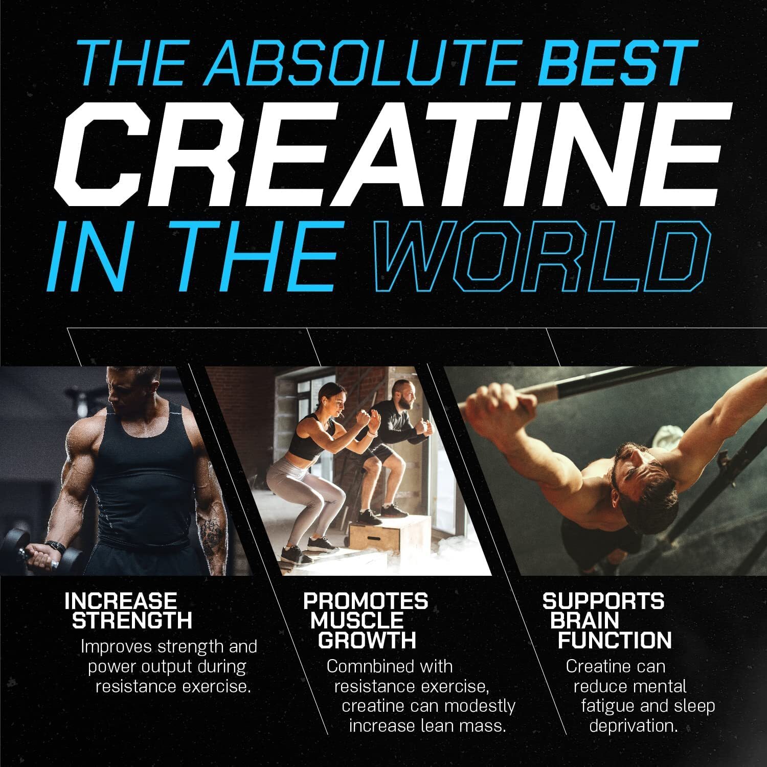 Muscle Feast Creapure Creatine Monohydrate Powder Keto Gluten-Free 300G