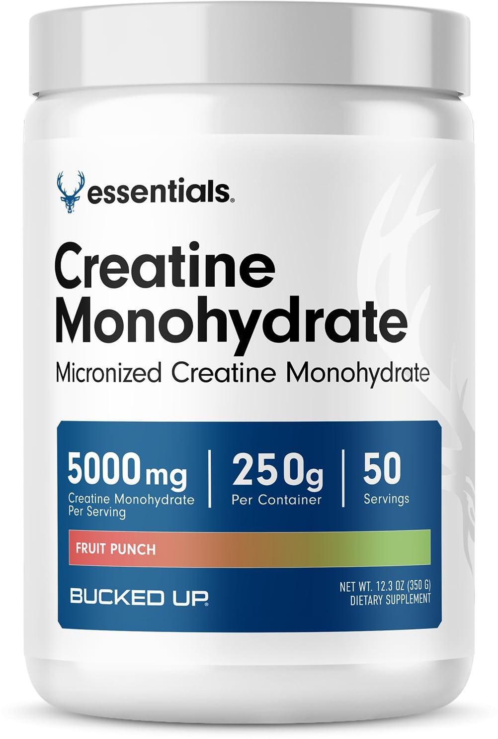 Fruit Punch Creatine for Women and Men – Easy to Mix Vegetarian – Flavored Cr…