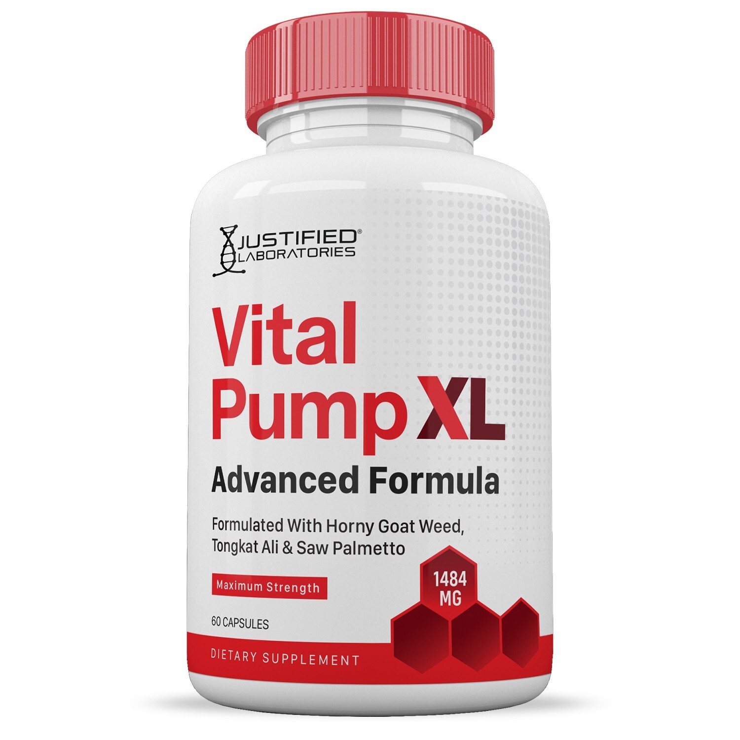 VItal Pump XL for Men Advanced Formula 1484MG Pills Vitamin Supplement 3 Pack