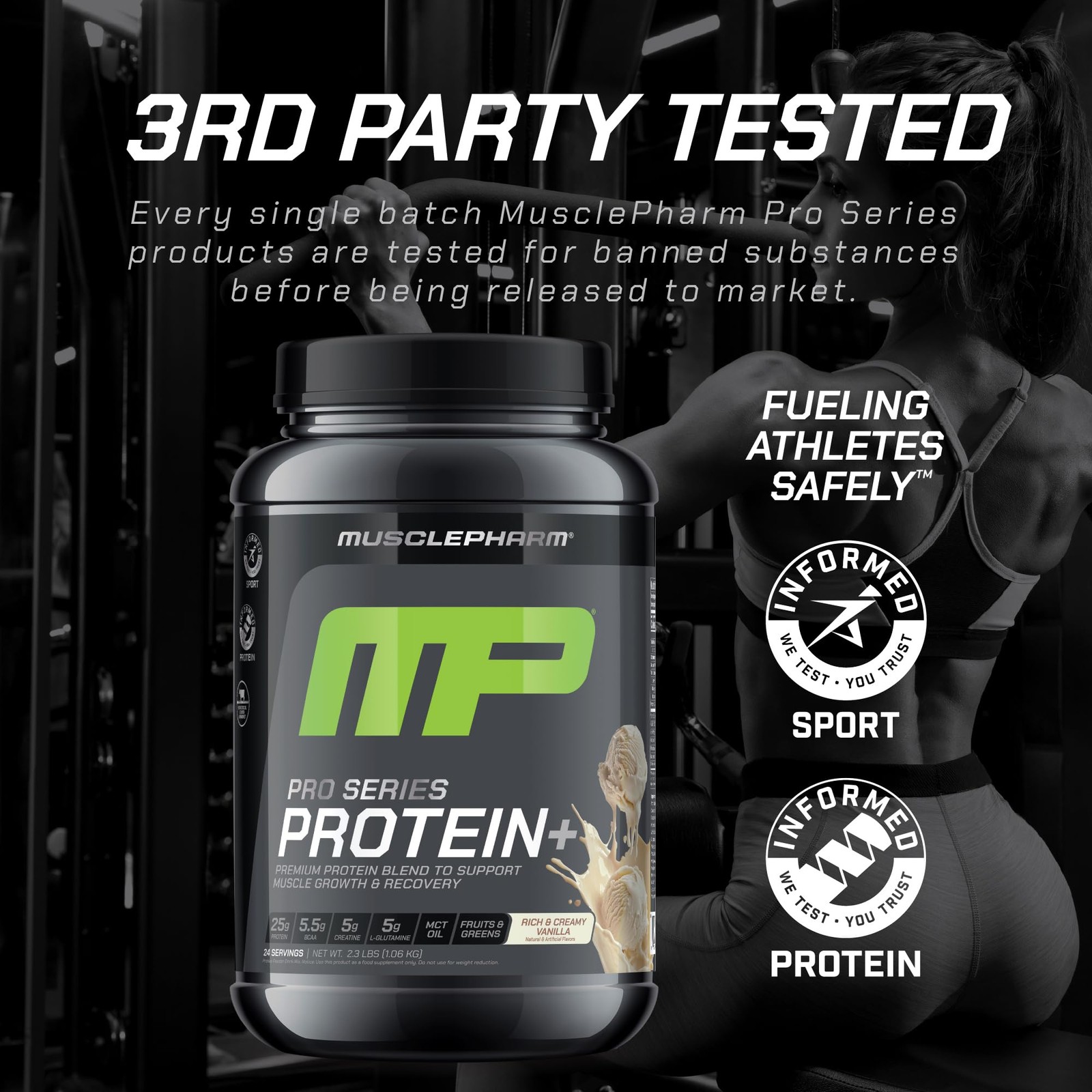 Pro Series Protein+ Creamy Vanilla – 2.5 lb – 24 Servings