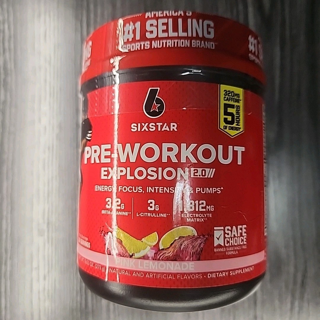 Pre-Workout Explosion 2.0, Pink Lemonade , 9.63 oz (273 g)