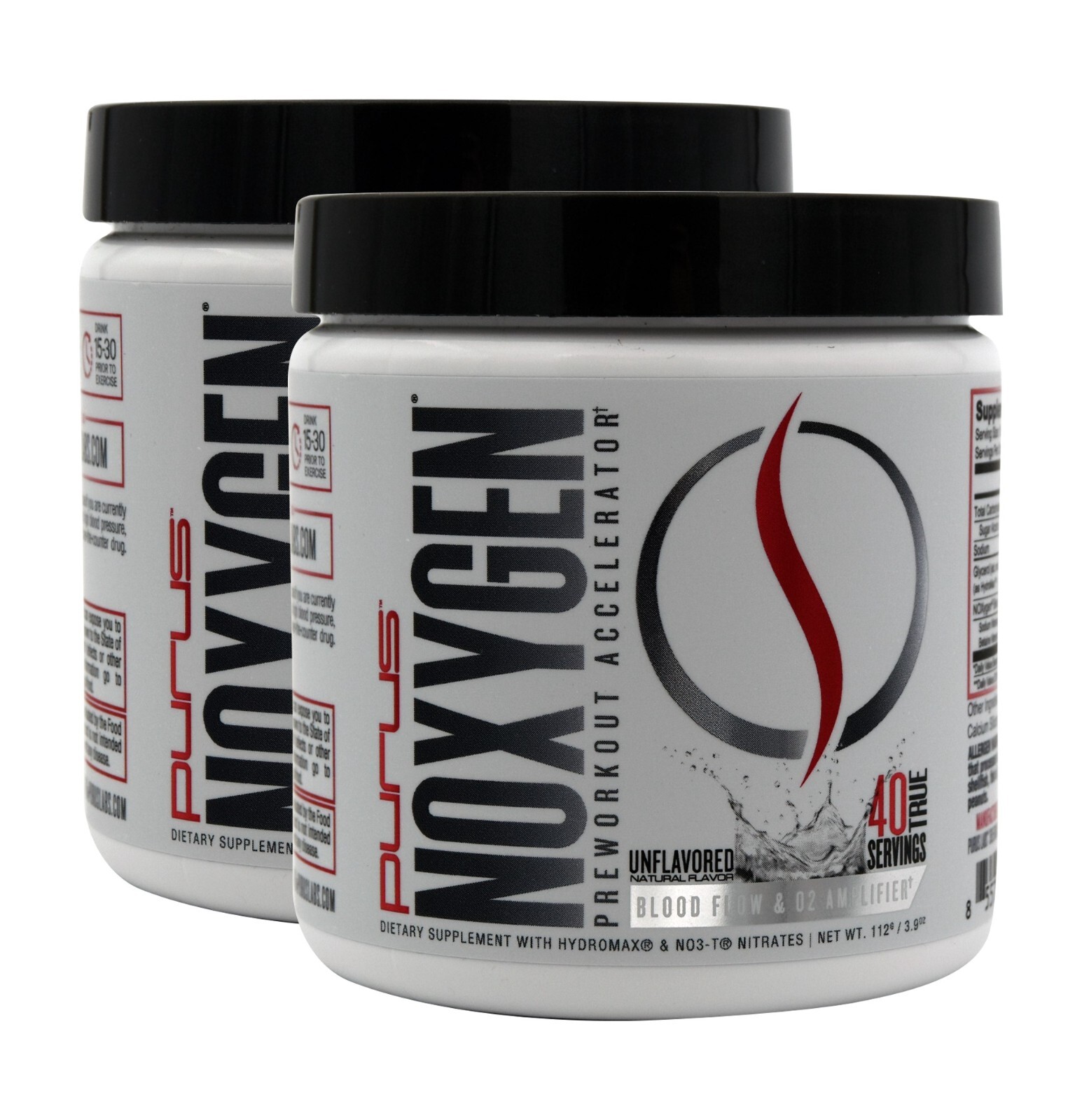 MAXIMIZE HARDNESS: 2x Purus Labs Noxygen: Fast Acting Nitric Oxide Booster