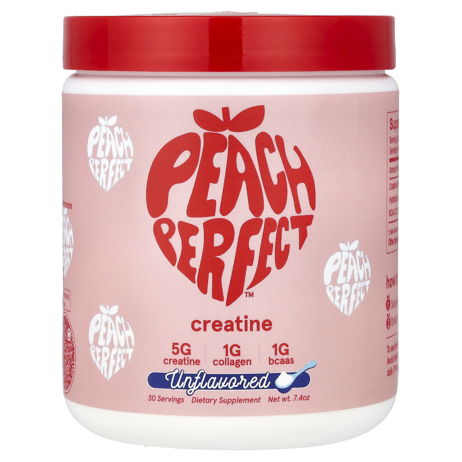 Creatine, Unflavored, 7.4 oz