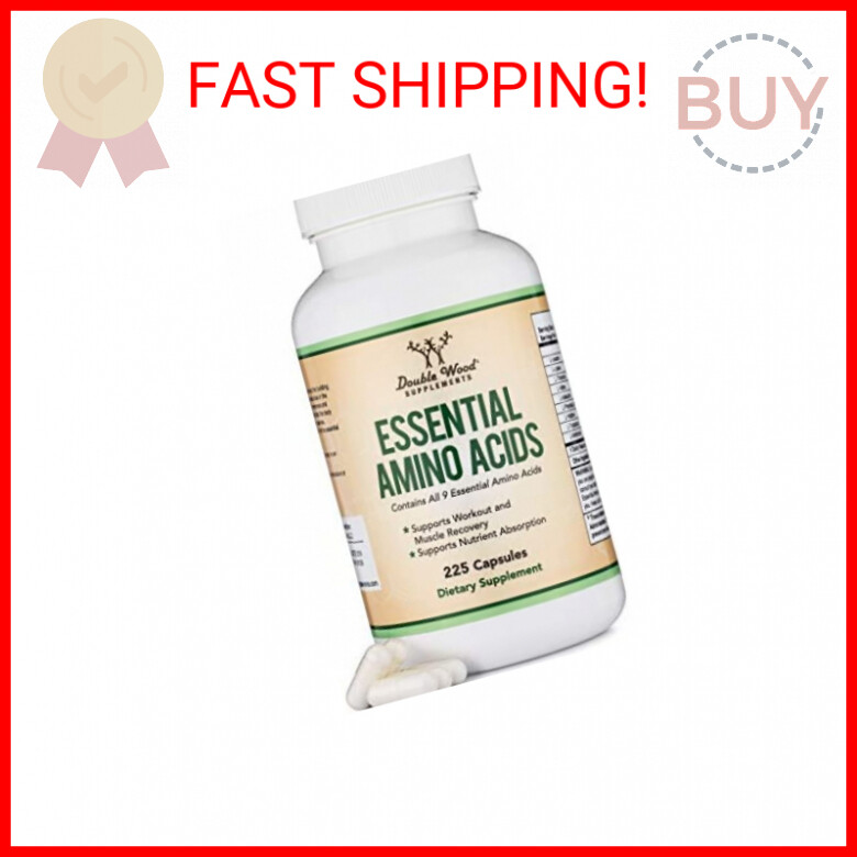 Essential Amino Acids – 1 Gram Per Serving Powder Blend of All 9 Essential Amino