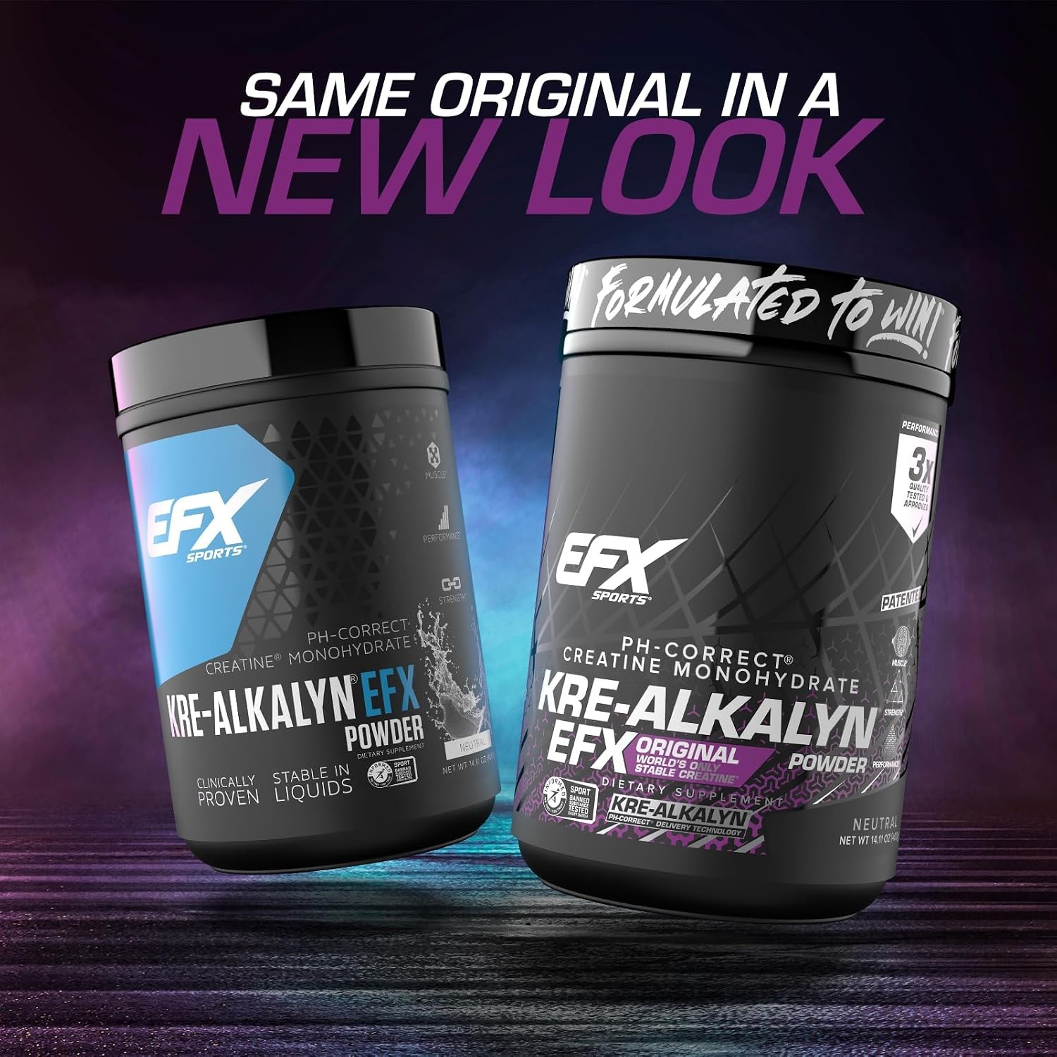 EFX Sports Kre Alkalyn Powder Creatine 266 Servings