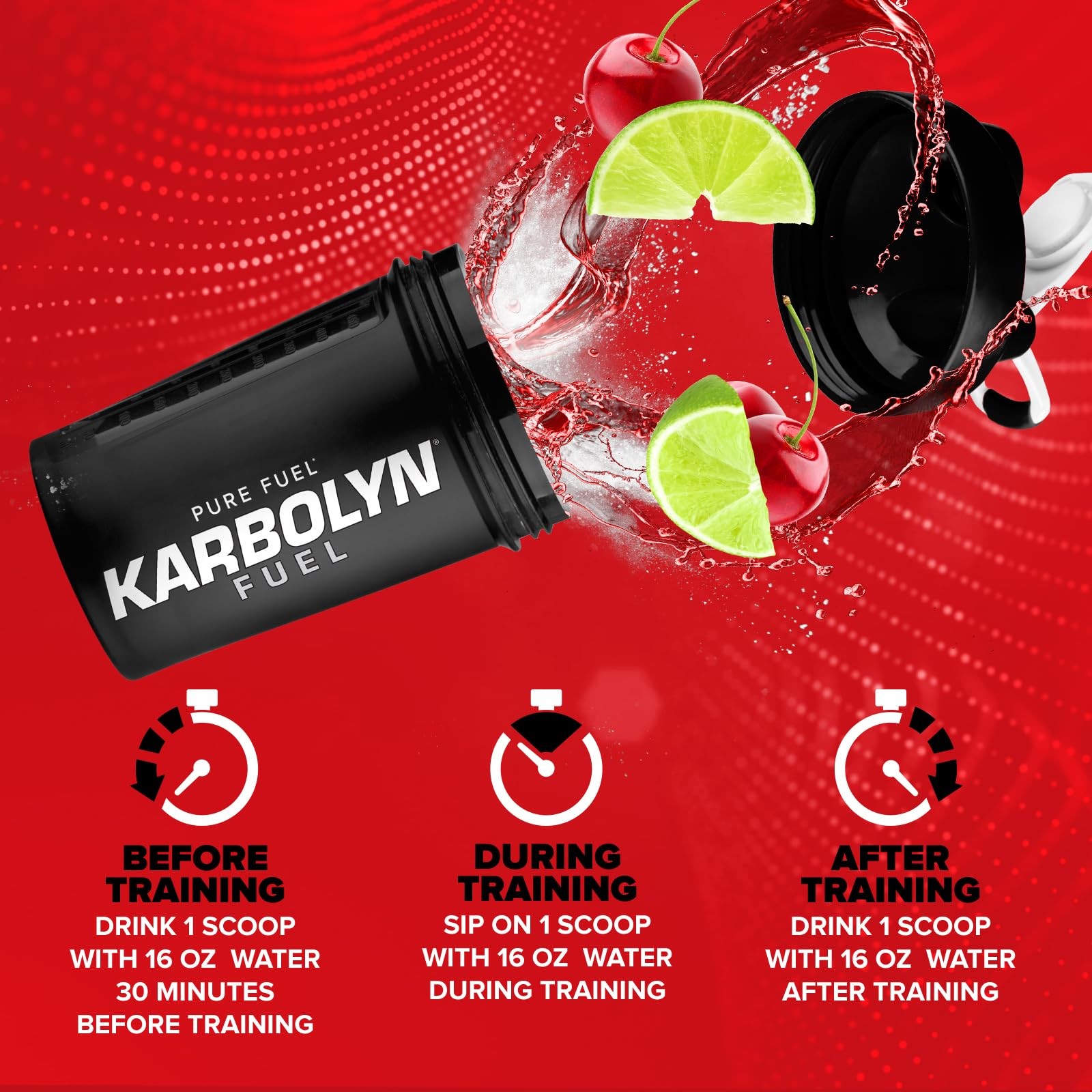 EFX Sports Karbolyn Fuel | FastAbsorbing Carbohydrate Powder | Carb Load, Sus…