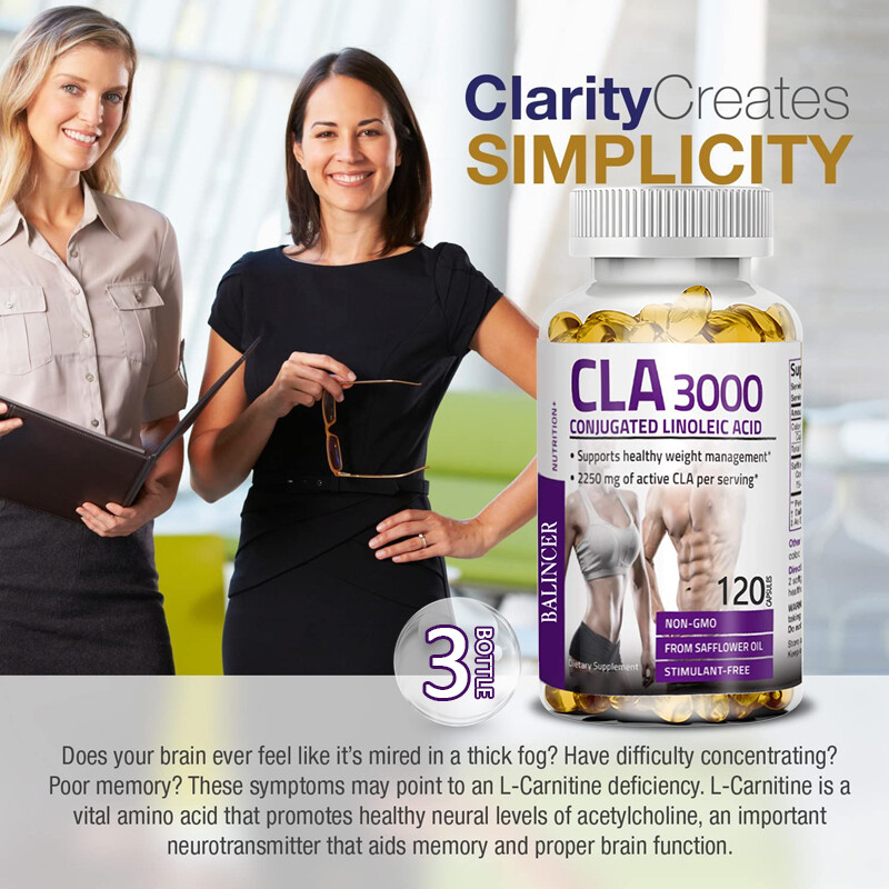 Cla 3000- Fat Burner, Appetite Suppressant, Weight Loss, Lean Muscle